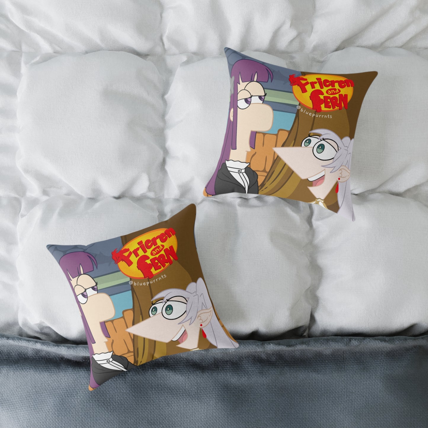 Frieren and Fern Pillow