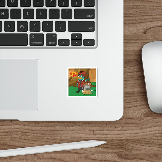 Stark and Eisen [Frieren and Fern] Die-Cut Sticker