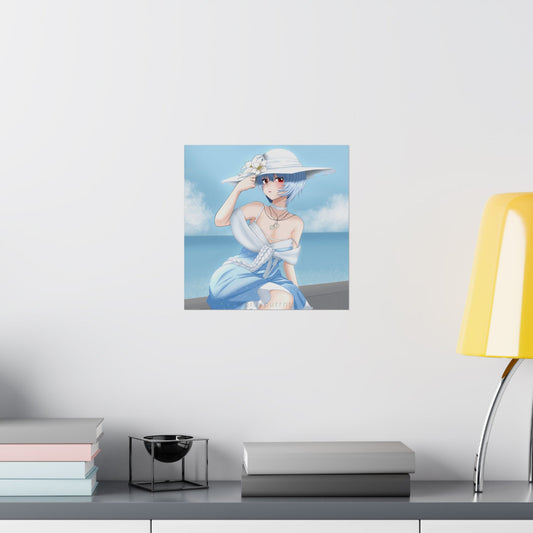 [NIKKE] Rei Ayanami - Matte Rolled Poster