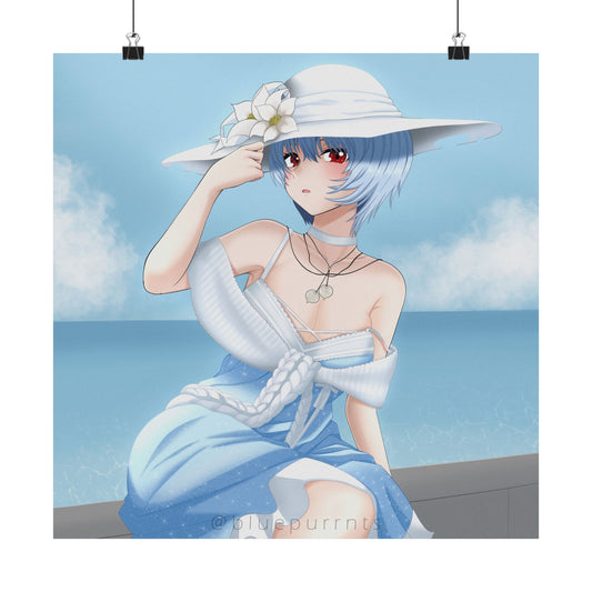 [NIKKE] Rei Ayanami - Matte Rolled Poster