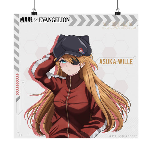 [NIKKE] Asuka: Wille - Matte Rolled Poster