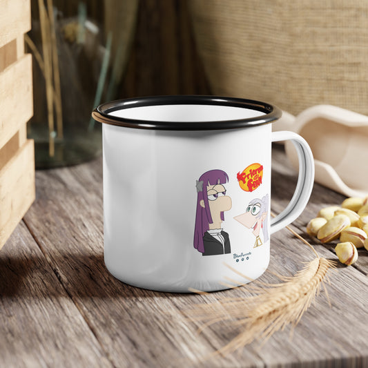 Frieren and Fern Enamel Campfire Mug